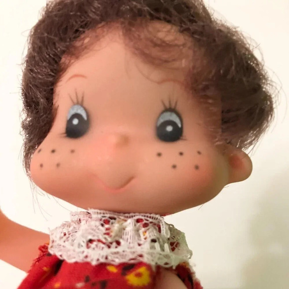 Vintage Sweet Things Woozie Doll Brunette Freckles 4 Inch Tall Doll - Picture 12 of 16